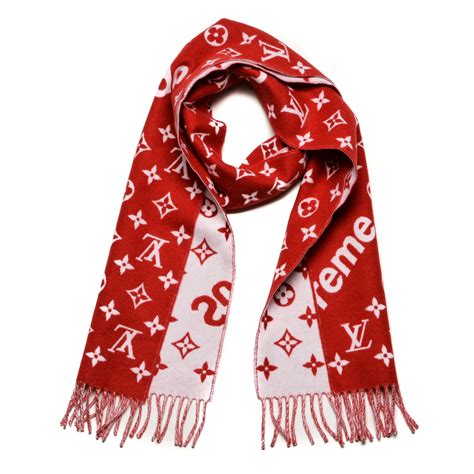 louis vuitton supreme scarf cheap|Louis Vuitton oversized cashmere scarf.